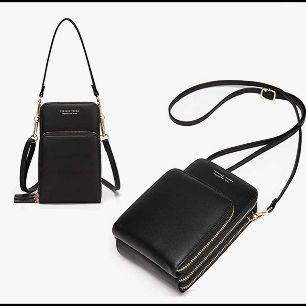 Forever Young Crossbody Purse-Brand New (Black)